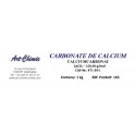 Carbonate de calcium - Blanc de Meudon