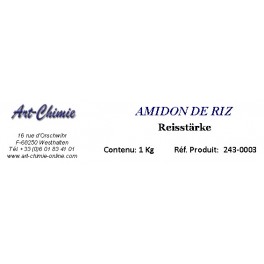 Amidon de riz