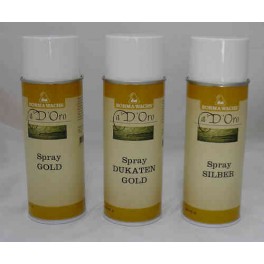 Spray à retoucher surfaces dorées de Borma 400 ml