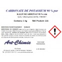 Carbonate de potassium anhydre pur ( K2CO3 ) min. 98 % 