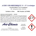 Acide chlorhydrique - technique (HCl) 33-35%