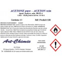 Acétone pure pour analyse (C3H6O) min. 99,5%