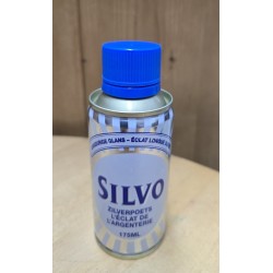 Polish liquide pour métaux Silvo (Duraglit argent) – Bidon de 175 ml. Liquide universel pour le polissage des objets en argent,