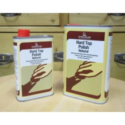 Hard Top Polish  - Vernis de finition à la gomme laque - Borma Vernis à la gomme-laque prêt à l’emploi pour intérieur, incolore,