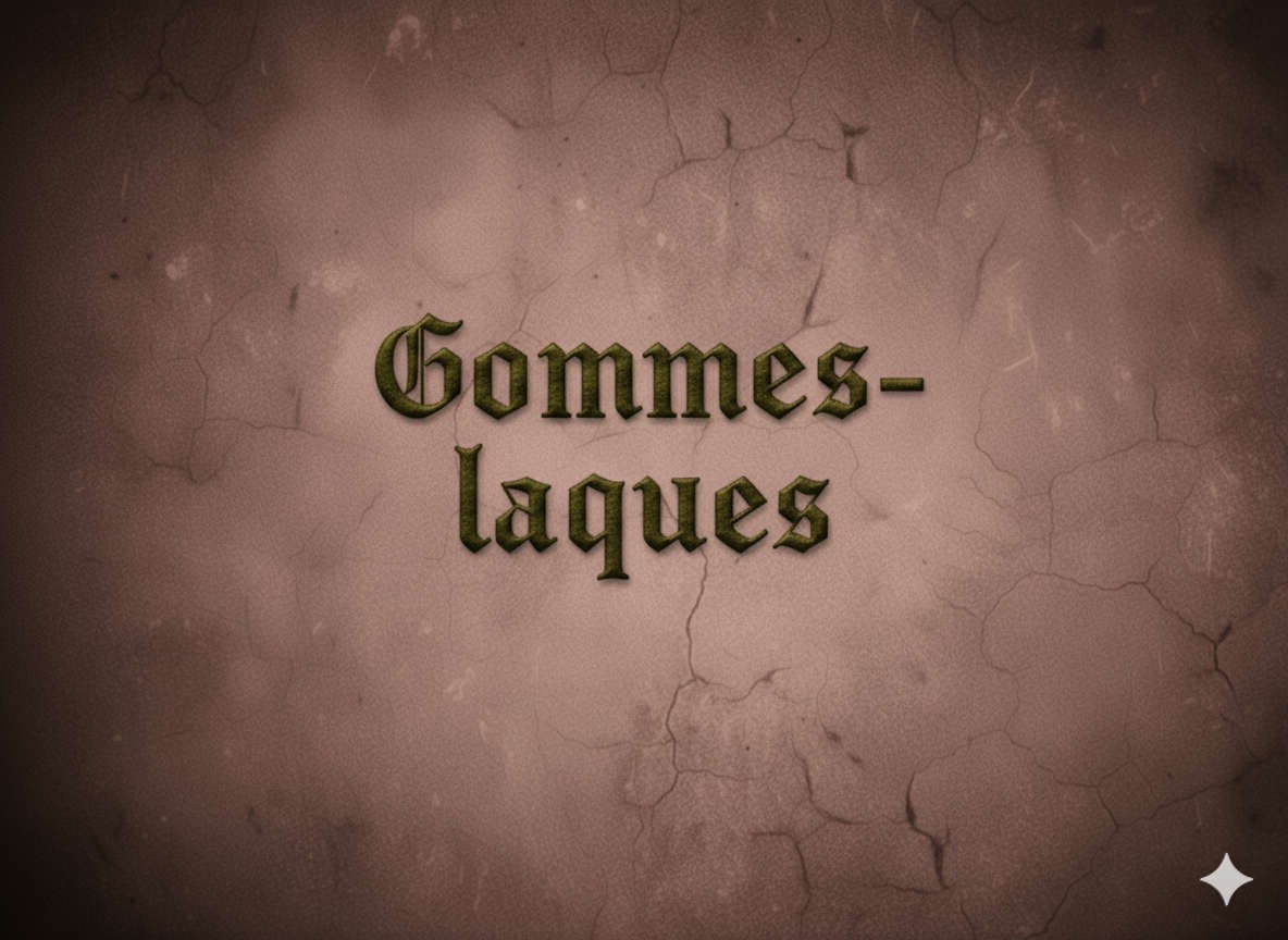 Gommes laques