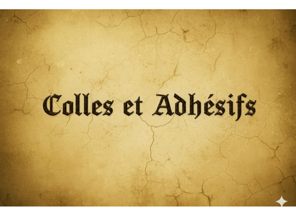Colles et adhésifs