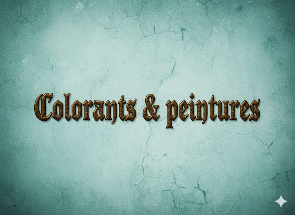 Colorants & peintures